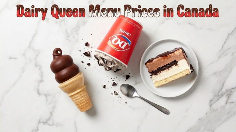 Dairy Queen Menu Prices in Canada
