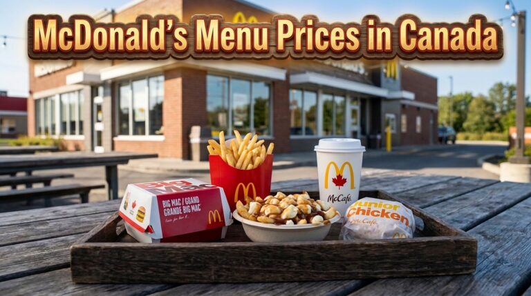 McDonald's Menu Prices in Canada