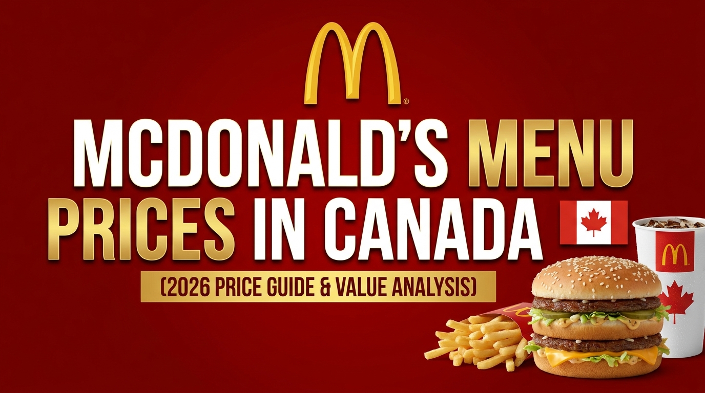 McDonald's Menu Prices in Canada