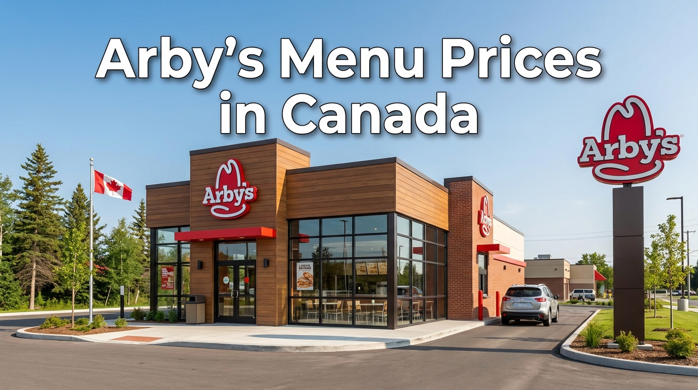 Arby's Menu Prices in Canada