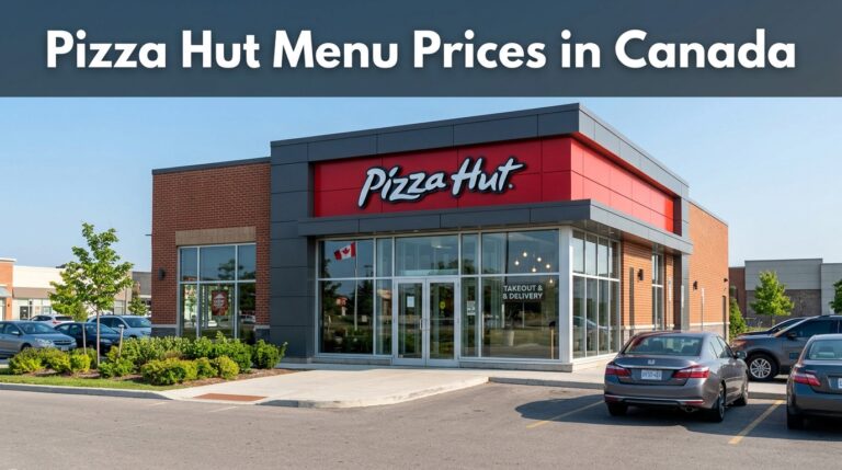 Pizza Hut Menu Prices in Canada