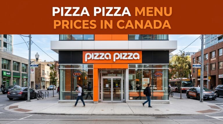 Pizza Pizza Menu Prices in Canada