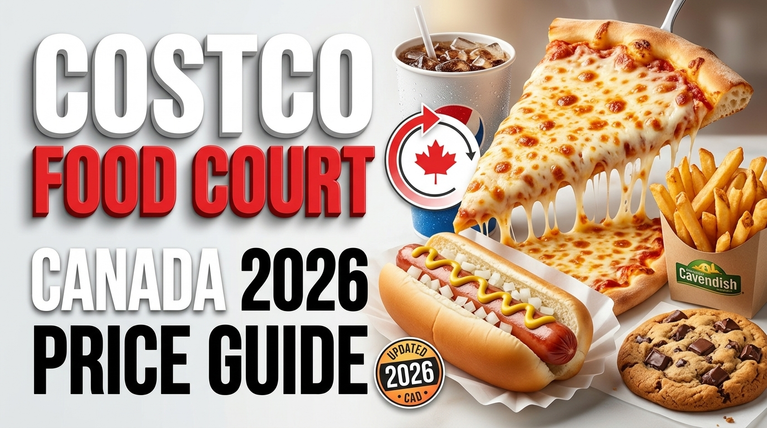 Costco Food Court Menu Prices in Canada